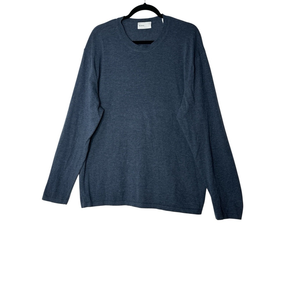 BLDWN TShirt Mens XXL Plus Long Sleeve Stretch Designer Comfy